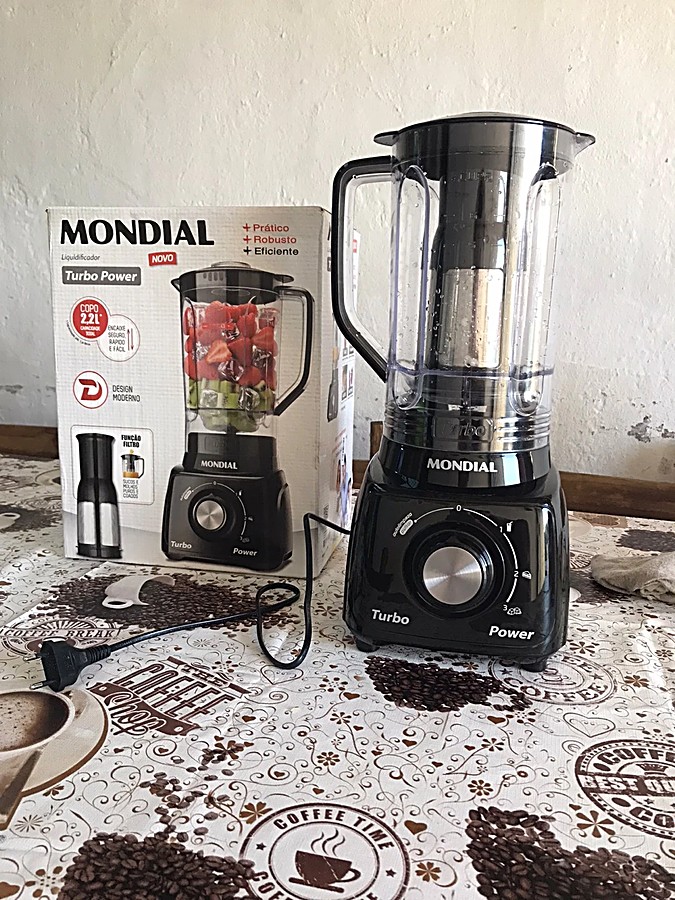 Foto de avaliação 2 — Liquidificador Mondial Turbo Power