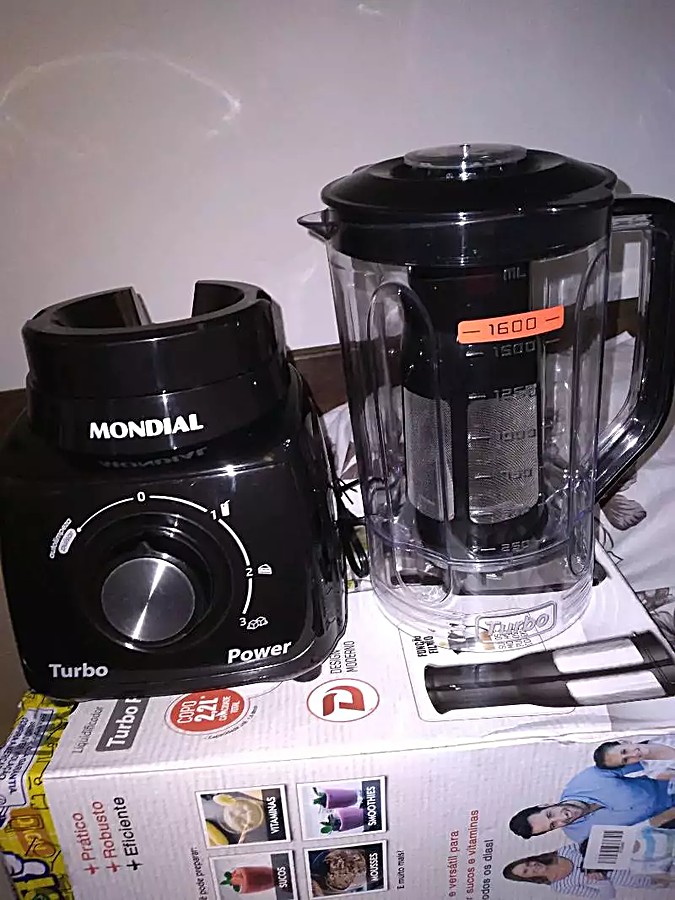 Foto de avaliação 3 — Liquidificador Mondial Turbo Power