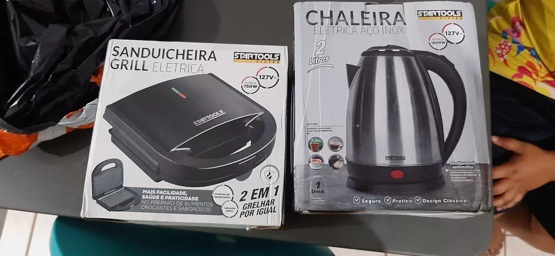 Kit Startools chaleira e sanduicheira — foto 6
