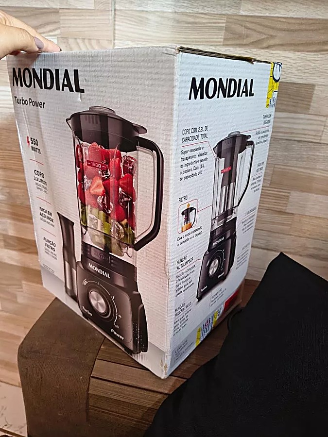 Foto de avaliação 6 — Liquidificador Mondial Turbo Power
