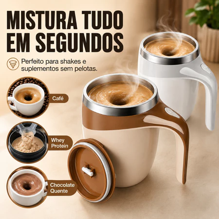Imagem 4 da caneca misturadora magnética