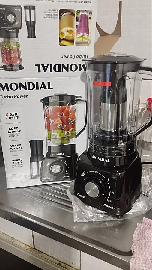 Foto de avaliação 5 — Liquidificador Mondial Turbo Power