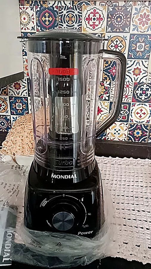 Foto de avaliação 4 — Liquidificador Mondial Turbo Power