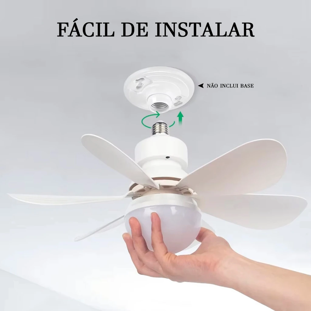 Ventilador de teto com LED imagem 5