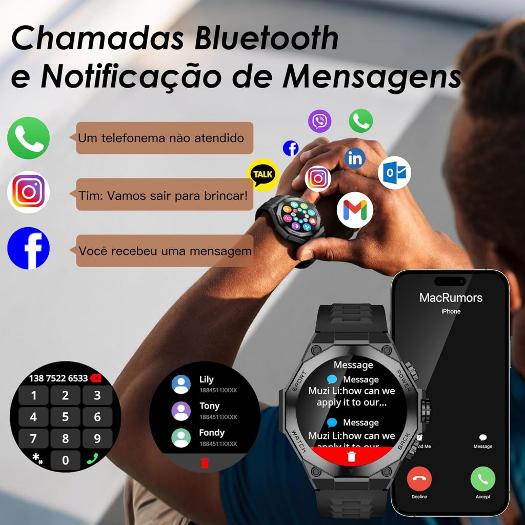 Recurso do Smartwatch AURAFIT AM18 4